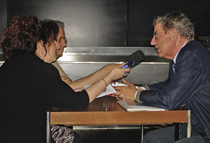 Susanna Khoury und Dr. Blogoy Apostolov im Interview mit Dr. Thomas Goppel. 